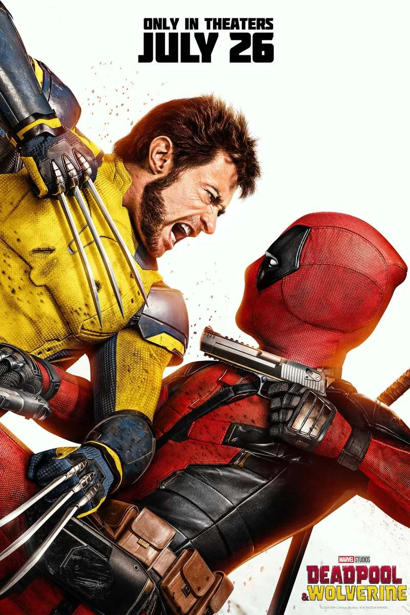 The theatrical poster for Deadpool & Wolverine