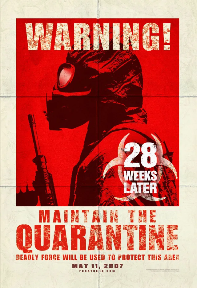 Poster for 28 Weeks Later