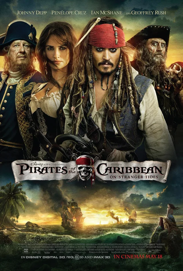 Poster for Pirates of the Caribbean: On Stranger Tides