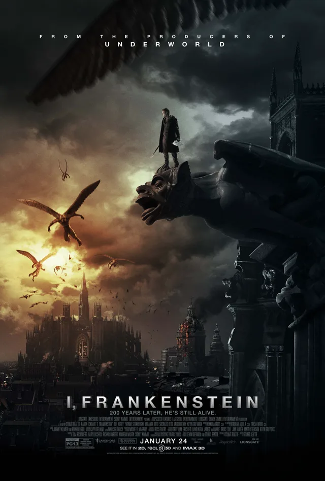 Poster for I, Frankenstein